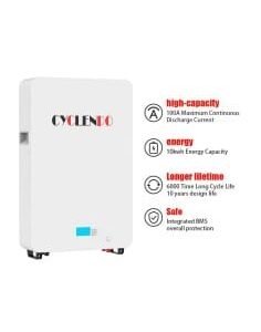 Kaupiklis Cyclenpo 10,24 kWh