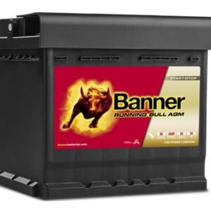 Banner 50Ah 640A RUNNING BULL AGM 12V