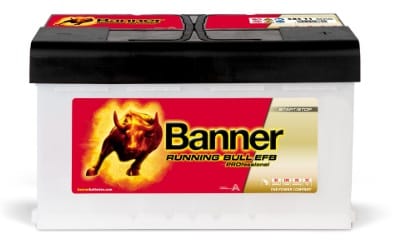 Banner 85Ah 780A EFB PRO akumuliatorius 12V