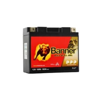 Banner 10Ah Bike Bull GEL 12V 185A akumuliatorius 150x69x130mm