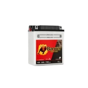 Banner 12Ah Bike Bull -+ 12V 170A akumuliatorius 134x80x160mm