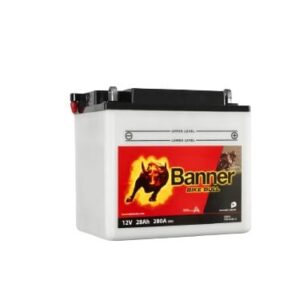 Banner 28Ah Bike Bull -+ 12V 280A akumuliatorius 184x124x175mm