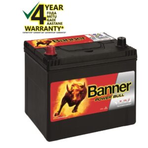 Banner 60 Ah 510A +- 12V Power akumuliatorius