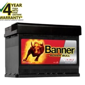 Banner 63Ah 620A 12V Power PRO akumuliatorius 241x175x190mm