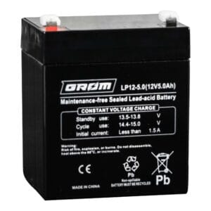 Akum. Grom 12V 5 Ah AGM 90x70x101mm