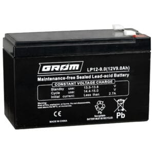Akum. Grom 12V 9 Ah AGM 152x65x100mm