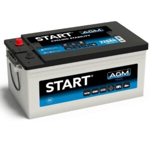 START 220 Ah AGM 12V 1400A akumuliatorius 518x274x242